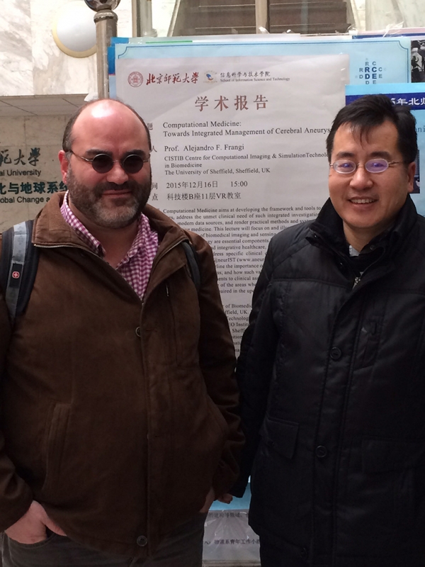 Dr Frangi&#039;s Visit China To Support CISTIB Alumni.